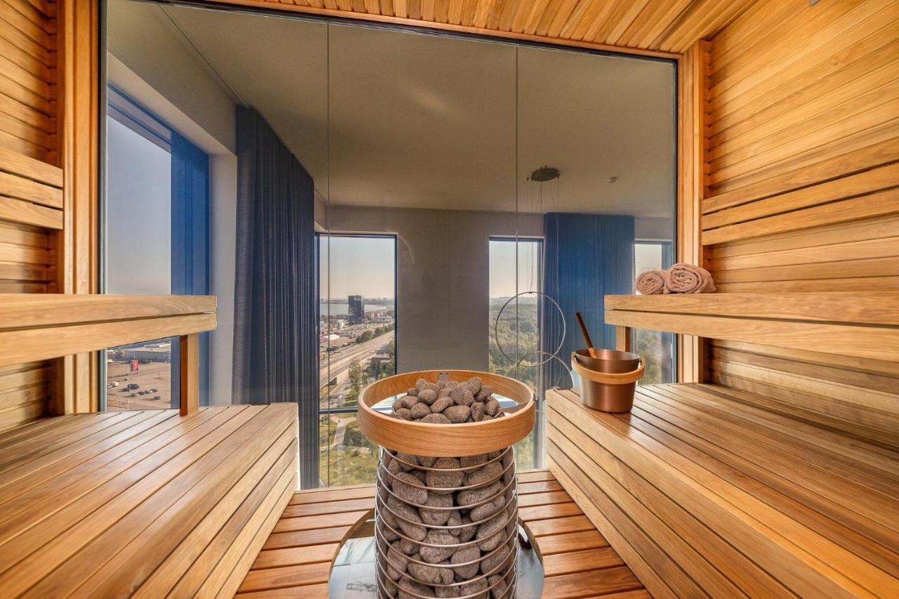 Lejlighed Elegant Seaview Penthouse 3br Ensuite Luxury Retreat With Sauna And Free Parking *